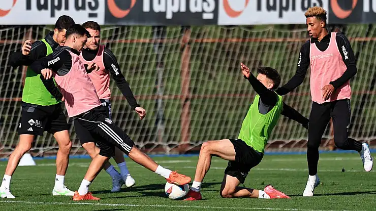Beşiktaş, Galatasaray derbisi için hazırlıklara başladı