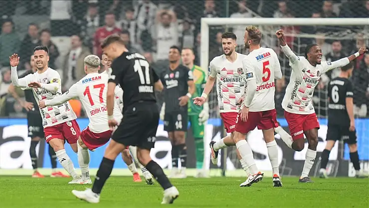 Beşiktaş, Gaziantep FK'ye evinde mağlup oldu