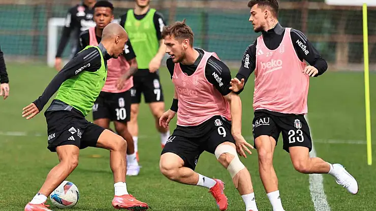 Beşiktaş, Konyaspor maçı için hazırlıklarını sürdürdü