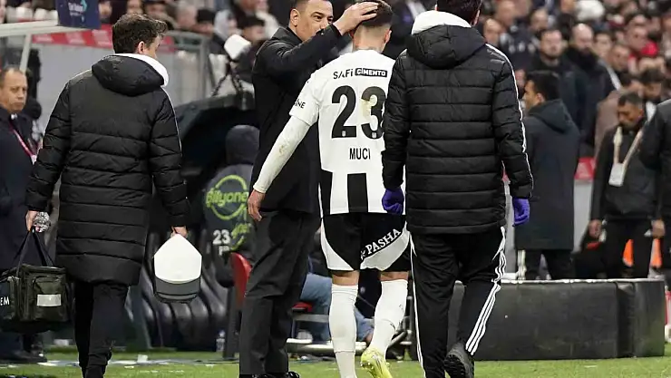 Beşiktaş'ta sakatlık açıklaması!