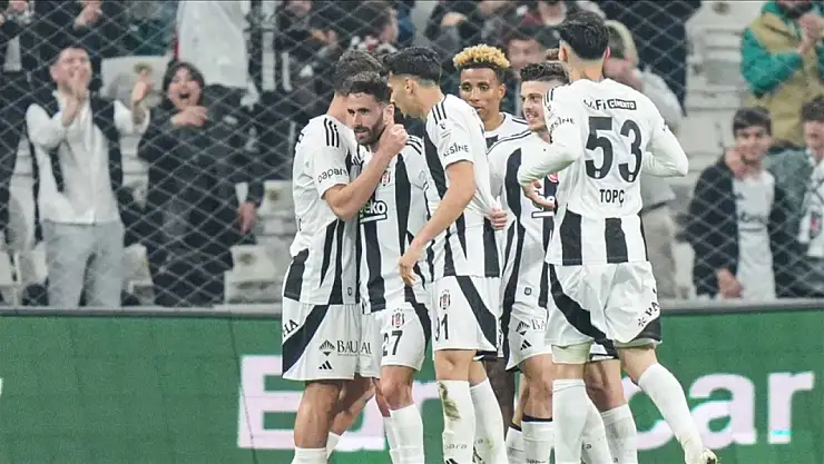 Beşiktaş'tan farklı galibiyet, Hatayspor'a veda