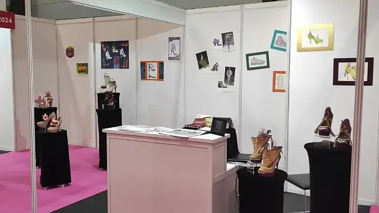 Beypazarı Meslek Yüksekokulu Öğrencileri, Uluslararası Ayakkabı Yan Sanayi Fuarı'nda (AYSAF) Boy Gösterdi