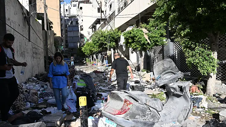 Beyrut'a düzenlenen hava saldırısında 6 kişi öldü