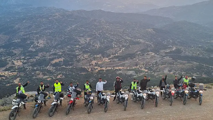 Beyşehir'de geleneksel Köprülü Kanyon Motosiklet Gezisi