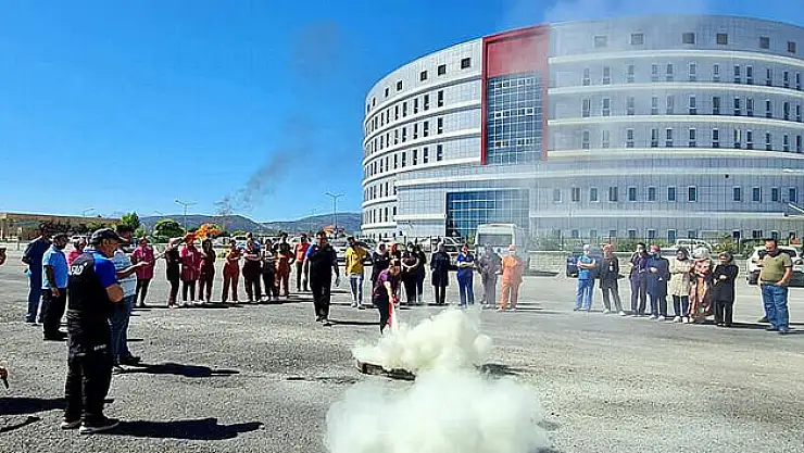 Beyşehir Devlet Hastanesinde Afet Farkındalık Eğitimleri