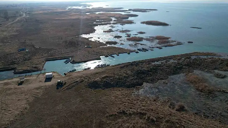 Beyşehir Gölü'nde avcılık faaliyetleri denetleniyor!