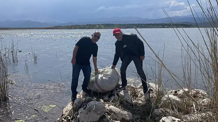 Beyşehir Gölü'nde denetimler devam ediyor