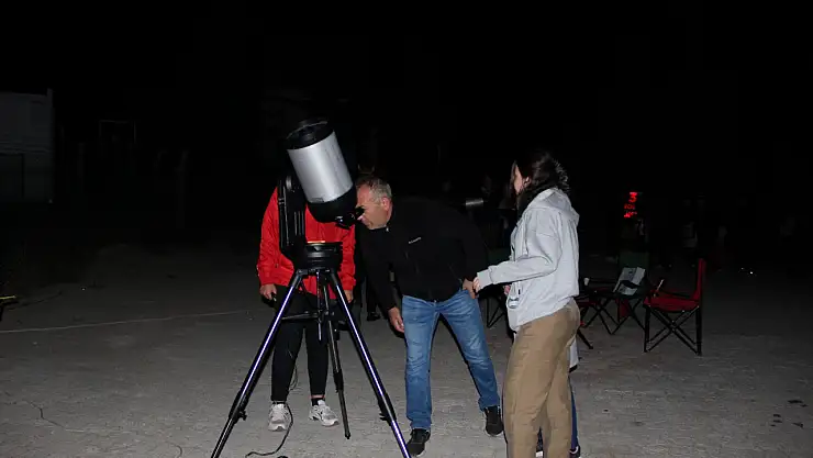 Bilim meraklıları unutulmaz birgün yaşadı