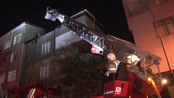 Binalardaki yangın hasara neden oldu!