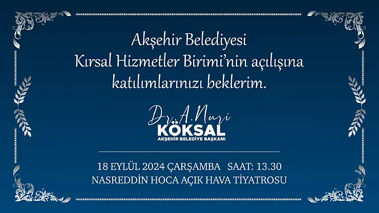 Bir seçim vadi daha hayata geçiriliyor!