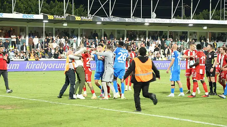 Bodrum FK-Samsunspor maçında son dakikalar karıştı!