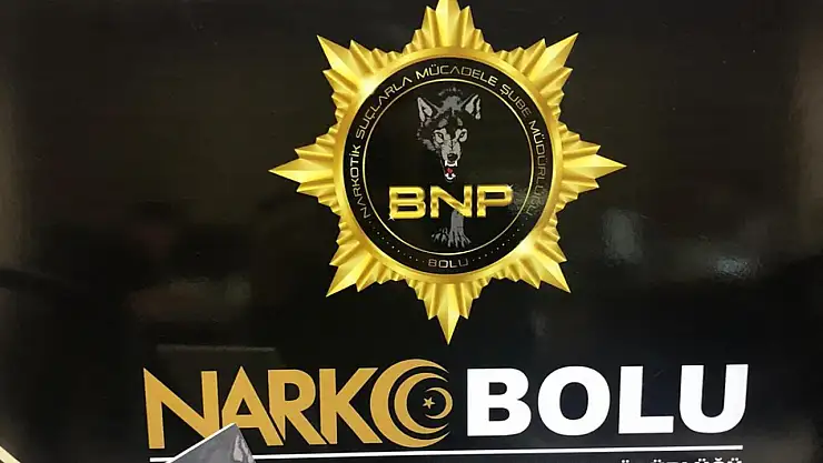 Bolu'da bir eve uyuşturucu baskını düzenlendi