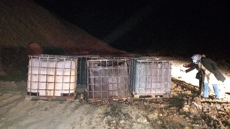 Boş araziye bırakılan varillerde AFAD inceleme yaptı