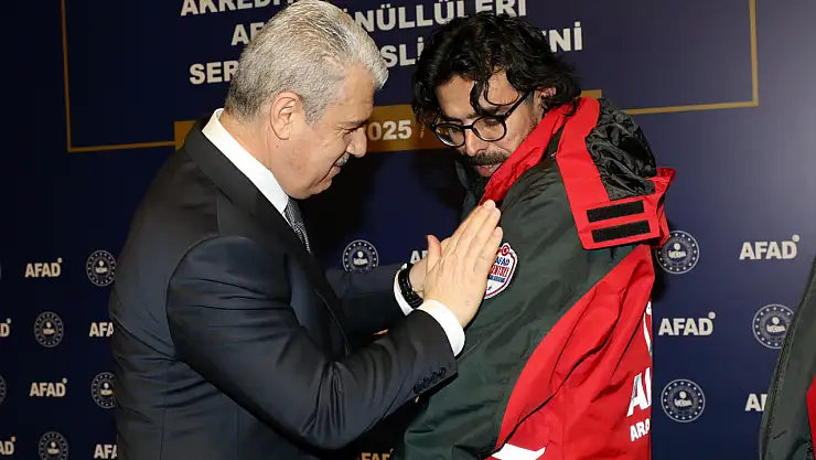 Bu ekip her an hazır! Konya'da arama kurtarma ekibine özel tören düzenlendi