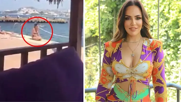 Bunu da gördük! Bikini ile namaz kılan kadın: Buket Aydın açtı ağzını yumdu gözünü