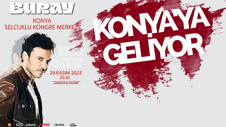 Buray, Selçuklu Kongre Merkezi'nde Konyalı Hayranlarıyla Buluşuyor