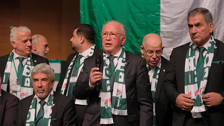 Bursaspor'un yeni başkanı ilk açıklamayı yaptı!