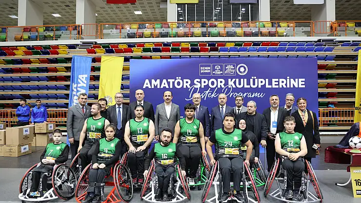 Büyükşehir'den amatör spor kulüplerine 16 milyon liralık malzeme desteği