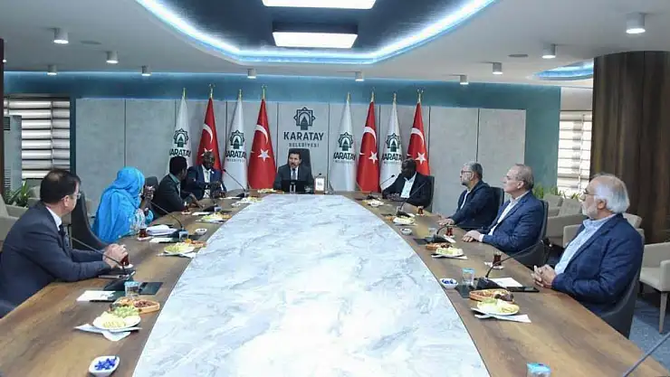 Çad ve Karatay Belediyesi bilgi ve deneyimlerini paylaştılar!