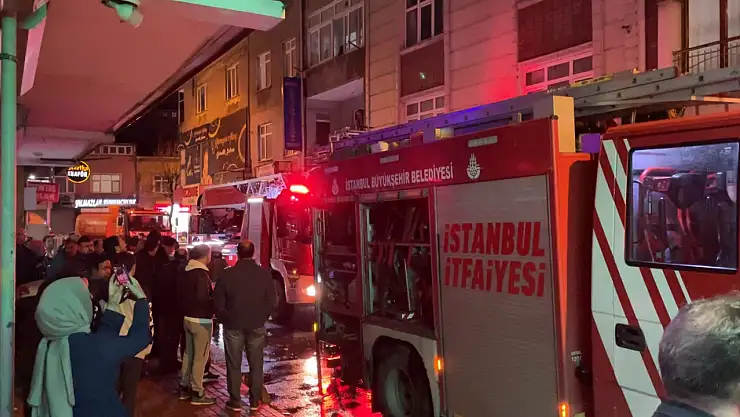 Çatı katında yangın paniği: Mutfak tüpü patladı