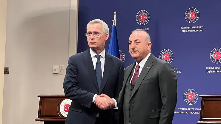 Çavuşoğlu, NATO Genel Sekreteri Stoltenberg ile görüştü