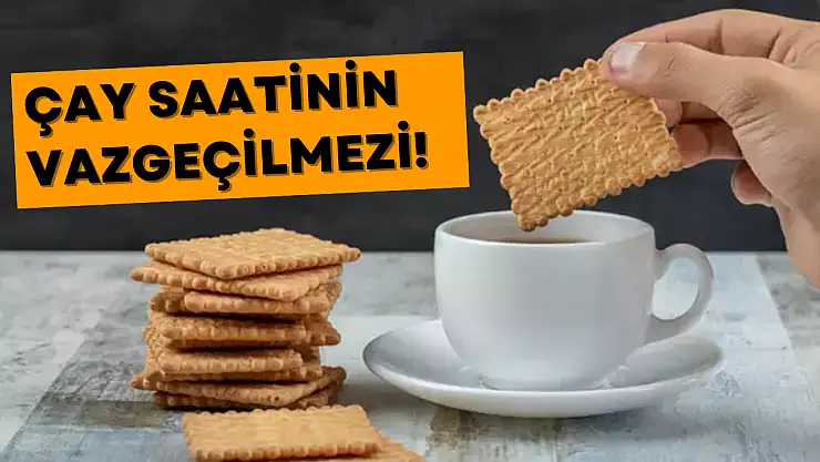 Çay saatinin vazgeçilmezi belli oldu: Bisküvi!
