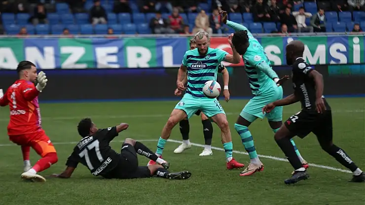 Çaykur Rizespor, Gaziantep FK'yi mağlup etti