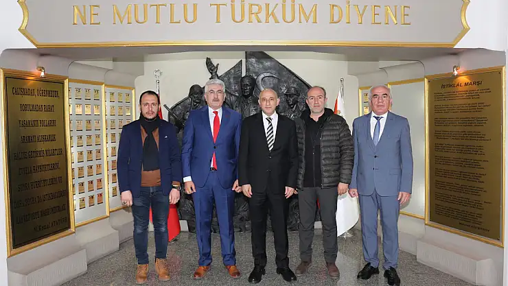 Cemiyet'ten Emniyet Müdürü Maksut Yüksek'e ziyaret!