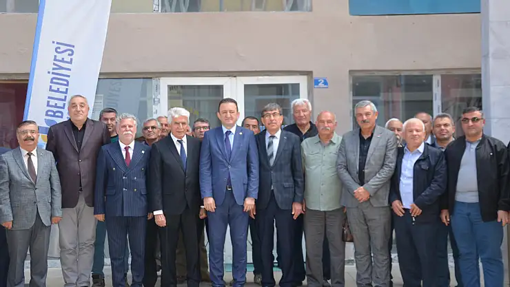 CHP'den, Hüyük belediyesine hayırlı olsun ziyareti 