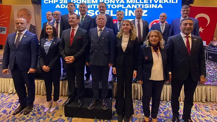 CHP Konya'da milletvekillerini tanıttı