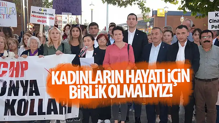 CHP Konya İl Kadın Kolları Başkanı Çaçık: Kadınların hayatlarını korumak için birlik olmalıyız