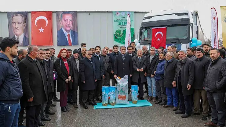 Çiftçilere tohum desteği