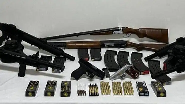 Çiftlikte cephanelik çıktı: 2 kişi tutuklandı!