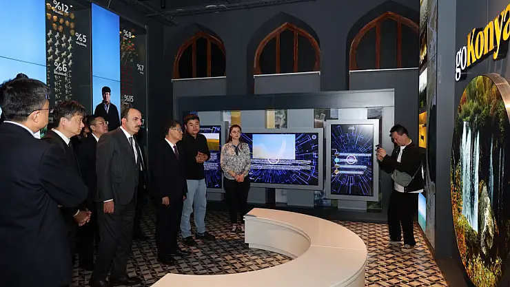 Çinli Belediye Başkanı Ye Niuping Konya'da!