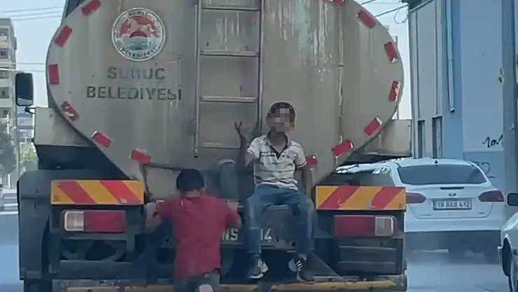 Çocukların oyunu korku dolu anlar yaşattı