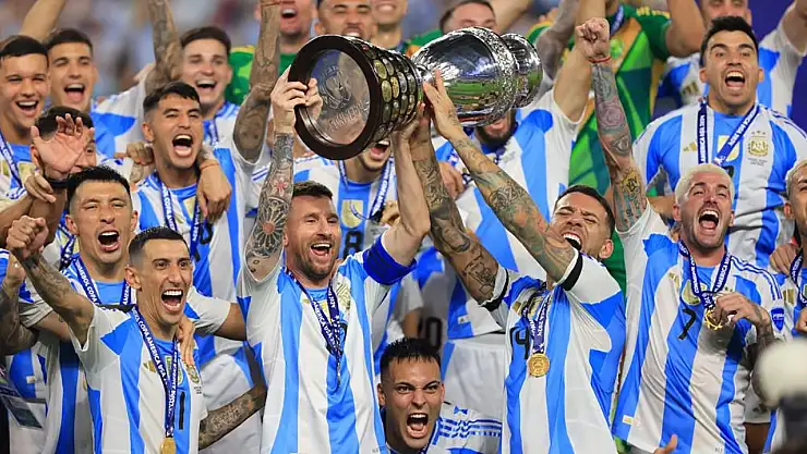 Copa America 2024'te zafer Arjantin'in