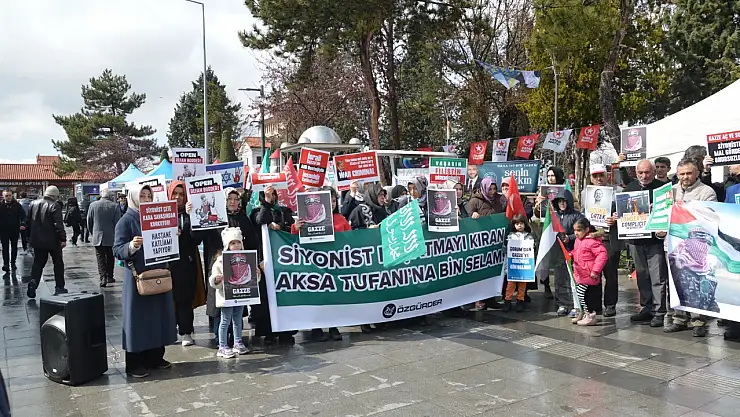 Çorum Ramazan ayı boyunca Gazze için ayakta