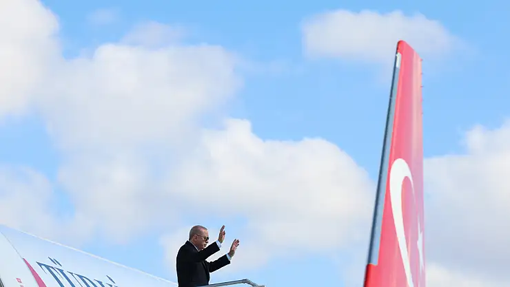 Cumhurbaşkanı Erdoğan, Azerbaycan'a gitti