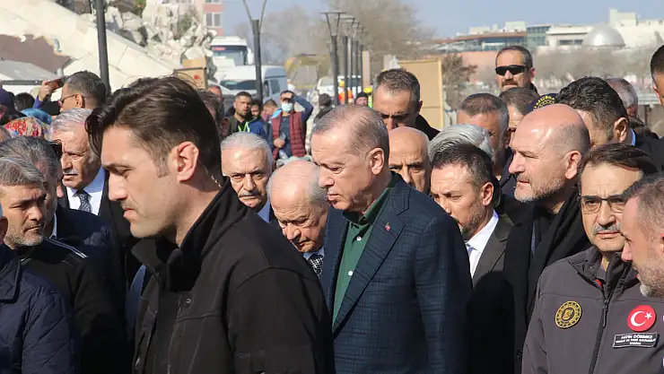 Cumhurbaşkanı Erdoğan ve MHP Lideri Bahçeli Hatay'da