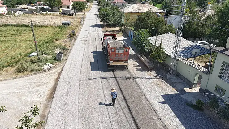 Çumra'da 35 kilometrelik yol asfaltla buluşturulacak