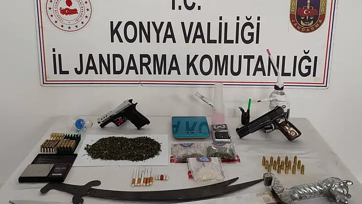 Çumra'da uyuşturucu operasyonu: 5 gözaltı!