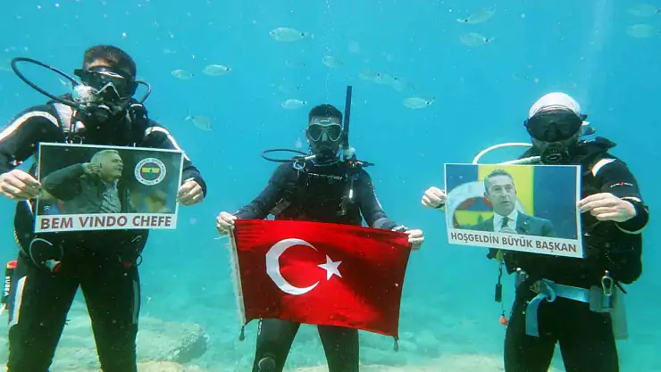 Dalgıçlardan Fenerbahçe'ye sürpriz