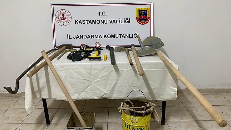 Define avcılarına suçüstü baskın yapılması sonucu 5 kişi gözaltına alındı