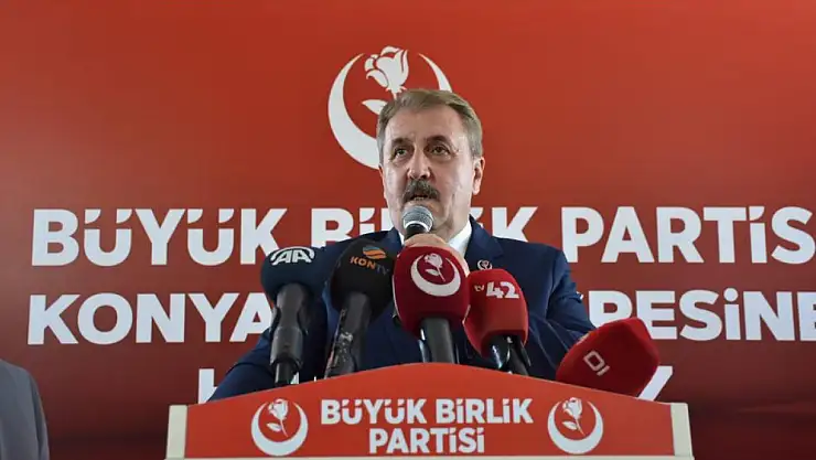 Destici Konya'da konuştu: Anayasaya herkes katkı vermeli