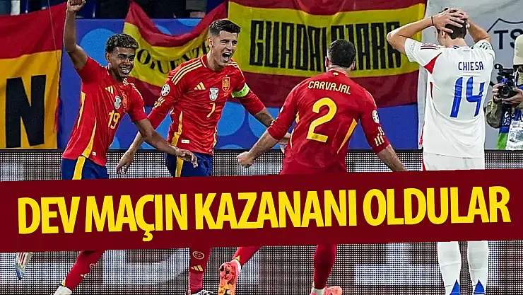 Dev maçı İspanyollar kazandı!