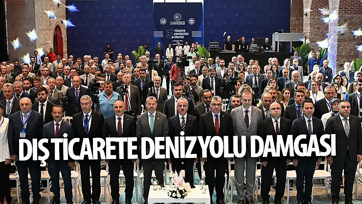 Dış ticarete deniz yolu damgası