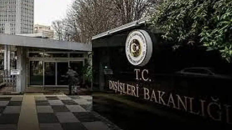 Dışişleri Bakanlığı'ndan İsrail'e tepki