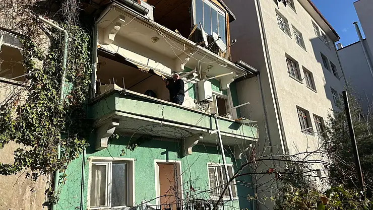 Doğal gaz patlaması: 1 yaralı