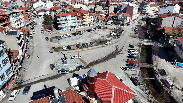 Doğanhisar'da Meydan düzenlemesi