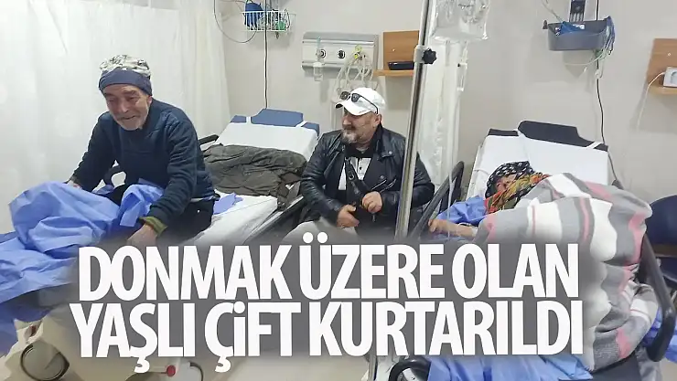 Donmak üzereyken kurtulan Konyalı çift konuştu: 'Devlet, millet yokluk görmesin'